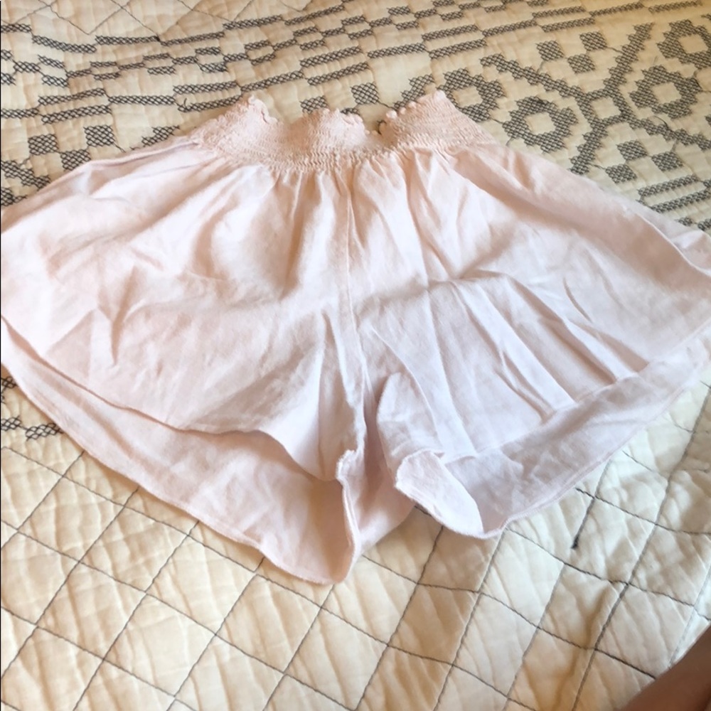 Brandy Melville light pink shorts